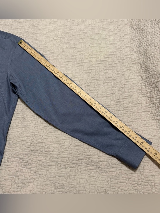 Untuckit Wrinkle Free Long Sleeve Button Up Shirt Men's Size XL Tall 35451 - Picture 6 of 10